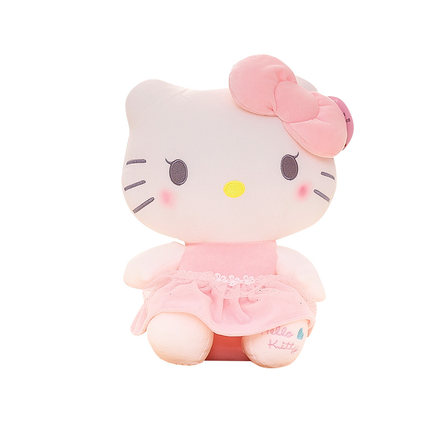 Hello kitty毛绒公仔凯蒂猫玩具kitty猫玩偶kt可爱节日礼物女